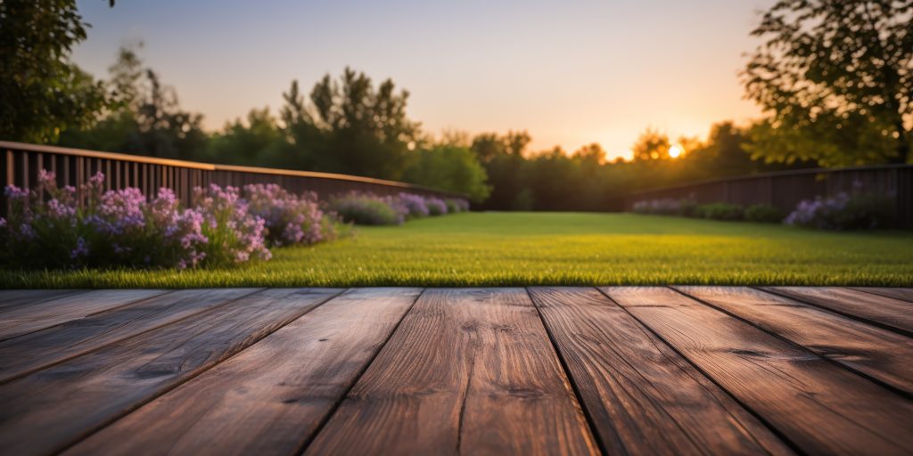 Apende a construir tu propia terraza en el jardín