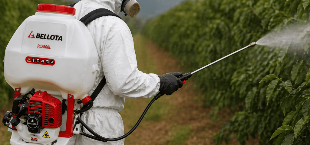 Cómo se usa una fumigadora 2 tiempos