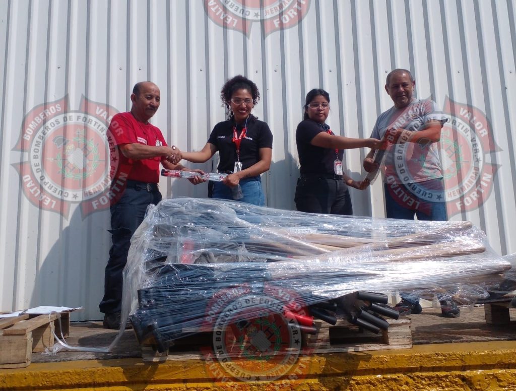 Fortín, Veracruz recibe donativo de equipo de rescate para fortalecer la seguridad regional