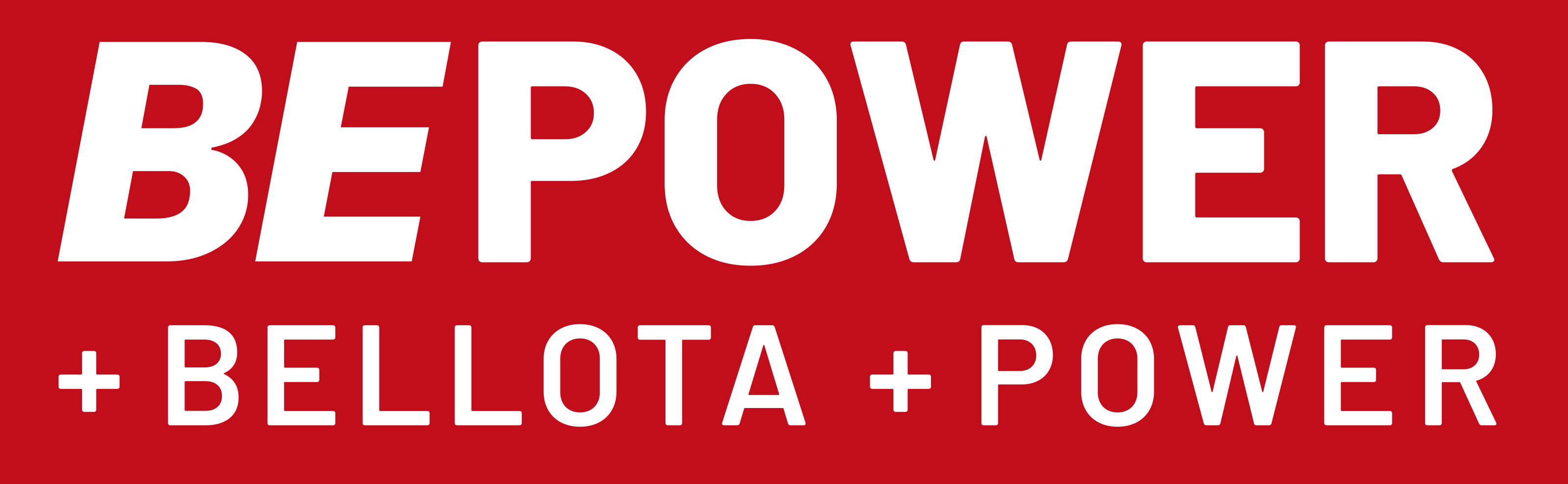 Logo bepower rojo