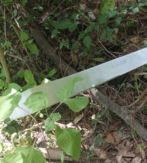 Machete cacha inyectada